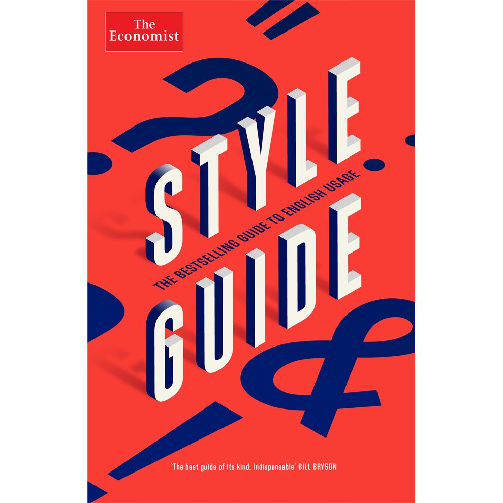 The Economist Style Guide: 12th Edition